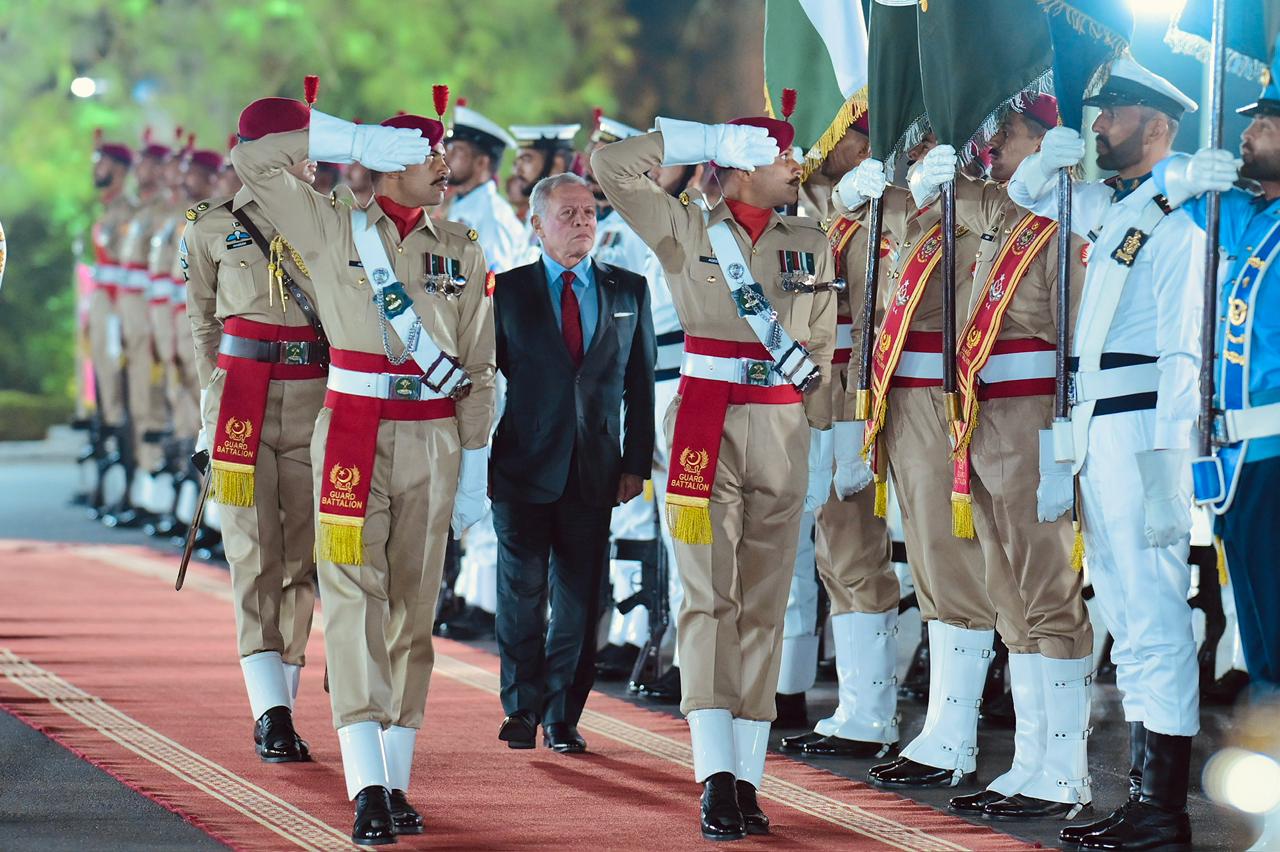 Jordan's King Abdullah arrives in Pakistan to bolster political, economic ties